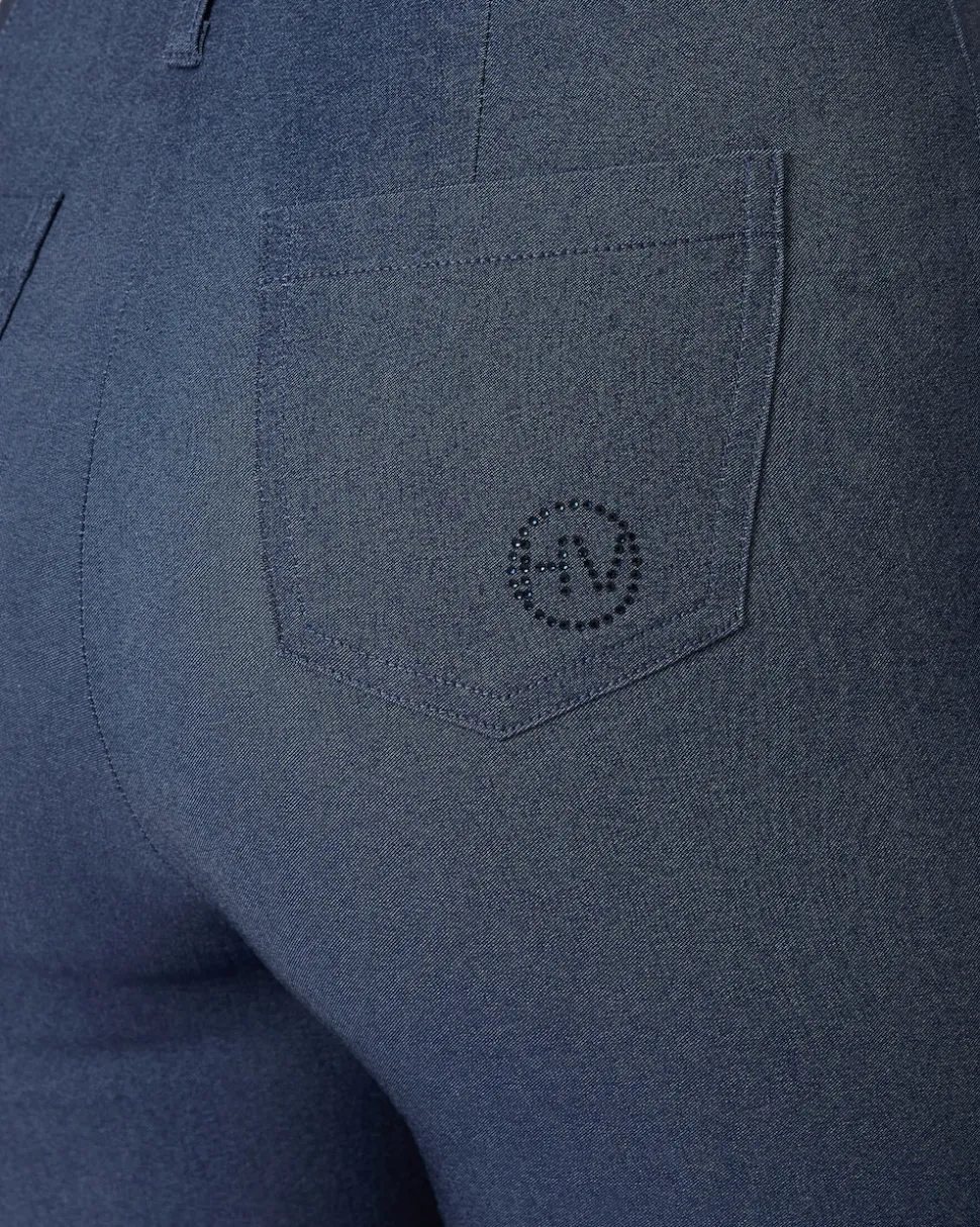 New Classic Bengalin Hose in Mélange/Jeans-Optik
