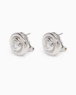 Ohrclipstecker mit Zirkonia
