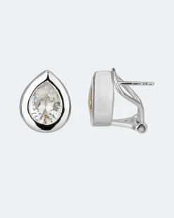 Ohrclipstecker mit Zirkonia