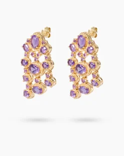 Ohrstecker mit Amethyst