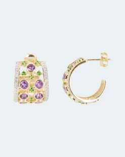 Ohrstecker mit Amethyst