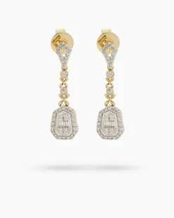 Ohrstecker mit Brillant & Diamant 0,50 ct