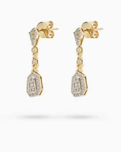 Ohrstecker mit Brillant & Diamant 0,50 ct