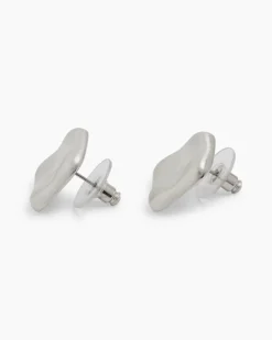 Ohrstecker mit gebürstetem Finish