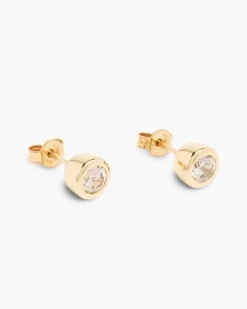 Ohrstecker mit Zirkon