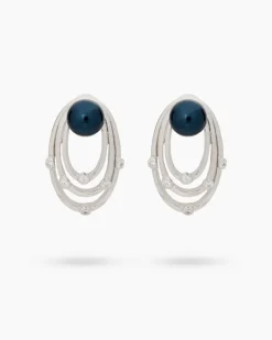 Ohrstecker MK-Perle 7 mm & ZIrkonia