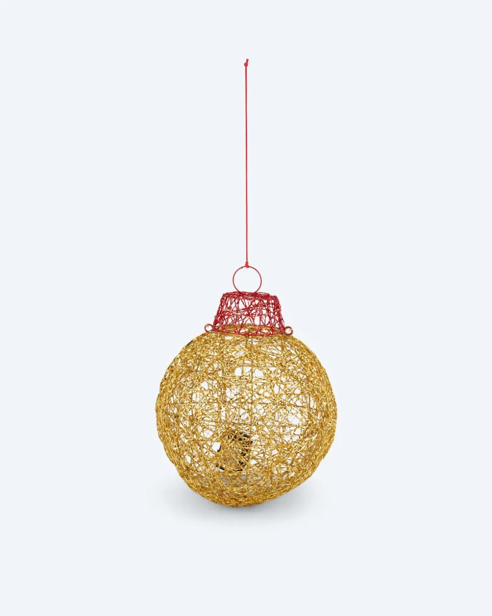 Outdoor-LED-Kugel mit Folie
