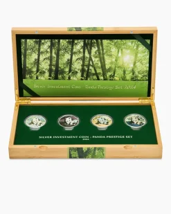 Panda Silber Investment Prestige-Set