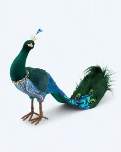 Pfauskulptur