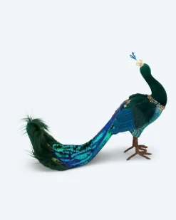 Pfauskulptur
