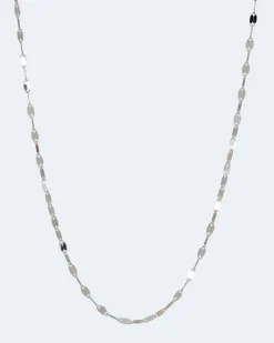 Plättchenkette aus Platin 950