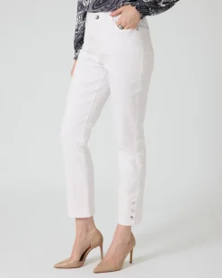 5-Pocket-Hose mit Nietenbesatz