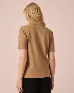 Poloshirt aus Piqué