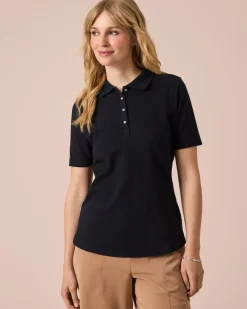 Poloshirt aus Piqué