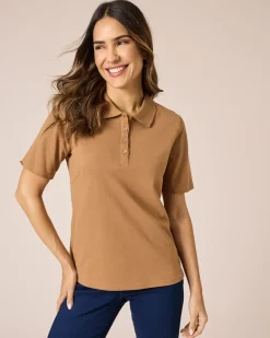 Poloshirt aus Piqué, DP