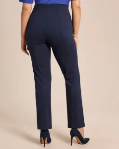 Ponte di Roma Hose mit Schlitzdetail