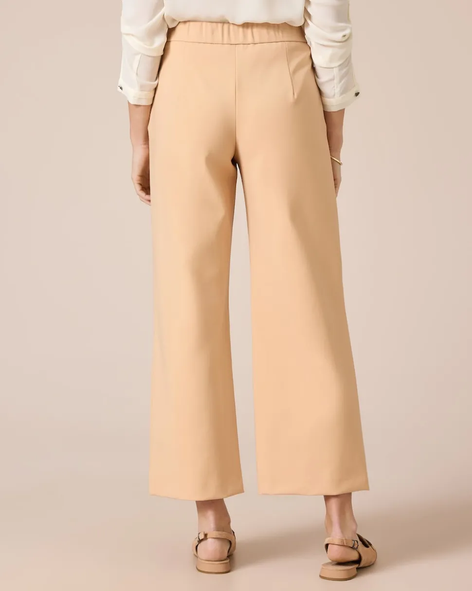Power Stretch Bundfaltenhose
