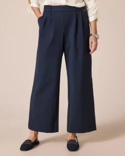 Power Stretch Bundfaltenhose