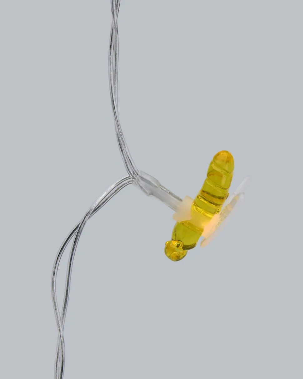Premium Solar Hybrid-Lichterkette "Biene"