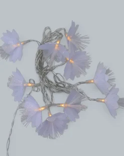 Premium Solar Hybrid-Lichterkette "Blume"