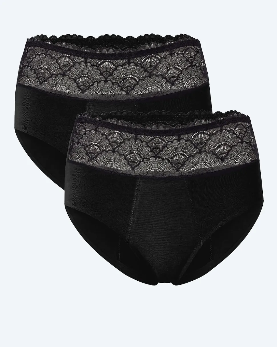 Protection Panty Medium Spitze, Duo