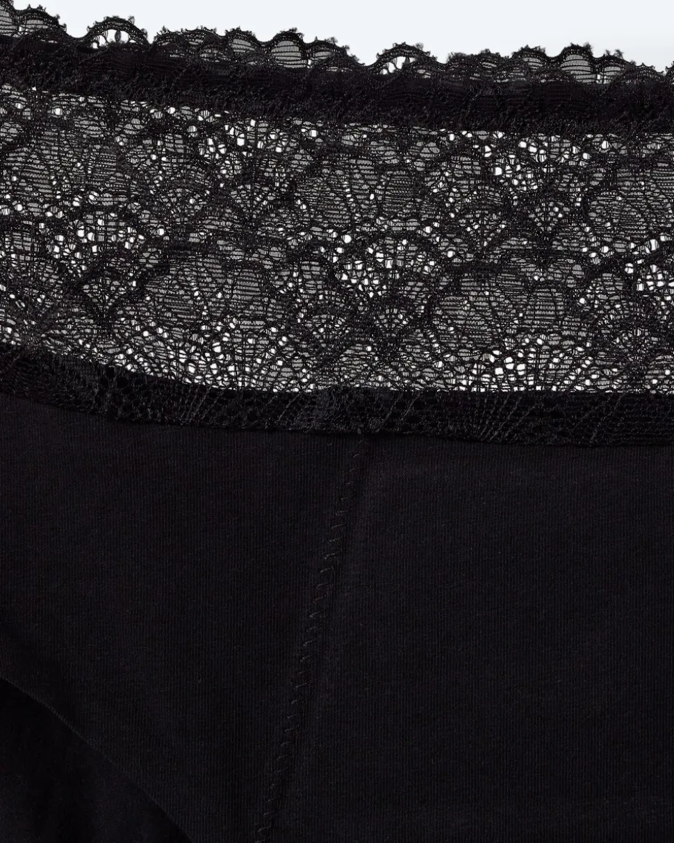 Protection Panty Medium Spitze, Duo