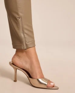 PU Hose mit Zipperdetails
