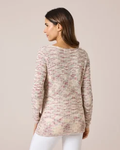 Pullover aus Bändchengarn