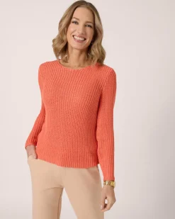 Pullover aus Bändchengarn