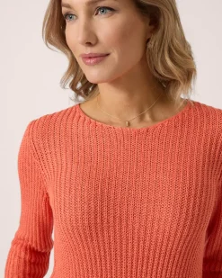 Pullover aus Bändchengarn
