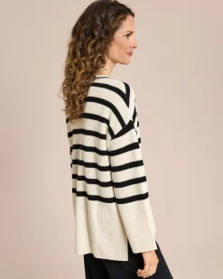 Pullover gestreift