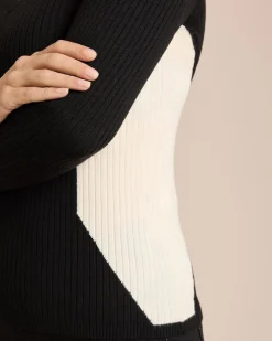 Pullover im Colorblock