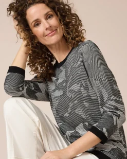 Pullover in Bi-Colour Strick