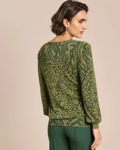 Pullover, Leo mit Glanzgarn