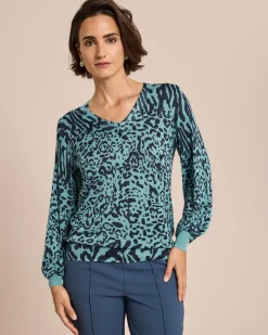 Pullover, Leo mit Glanzgarn
