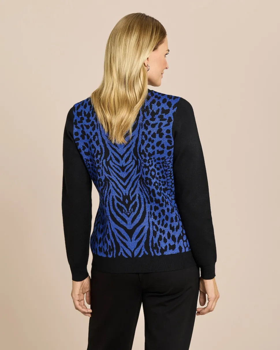 Pullover mit Animalmuster