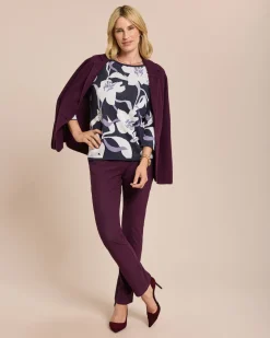 Pullover mit Blumen-Muster, Jacquard