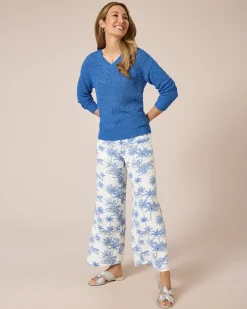 Pullover mit Bändchengarn