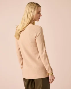 Pullover mit Broschendetail