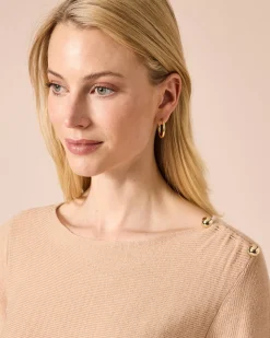Pullover mit Broschendetail
