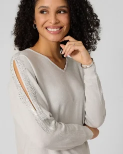 Pullover mit Cut-Outs