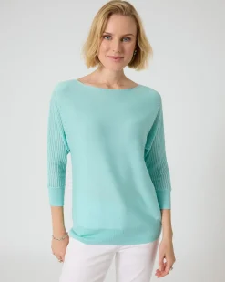 Pullover mit Fledermausärmeln