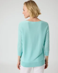 Pullover mit Fledermausärmeln
