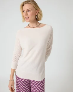 Pullover mit Fledermausärmeln