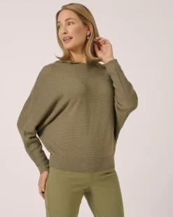 Pullover mit Fledermausärmeln