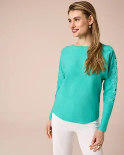 Pullover mit Fledermausärmeln