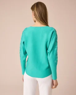 Pullover mit Fledermausärmeln