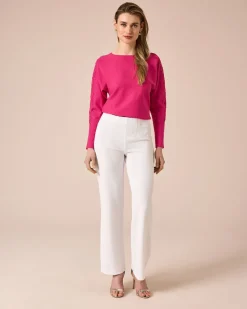 Pullover mit Fledermausärmeln