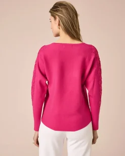 Pullover mit Fledermausärmeln