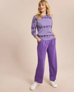 Pullover mit Herzen